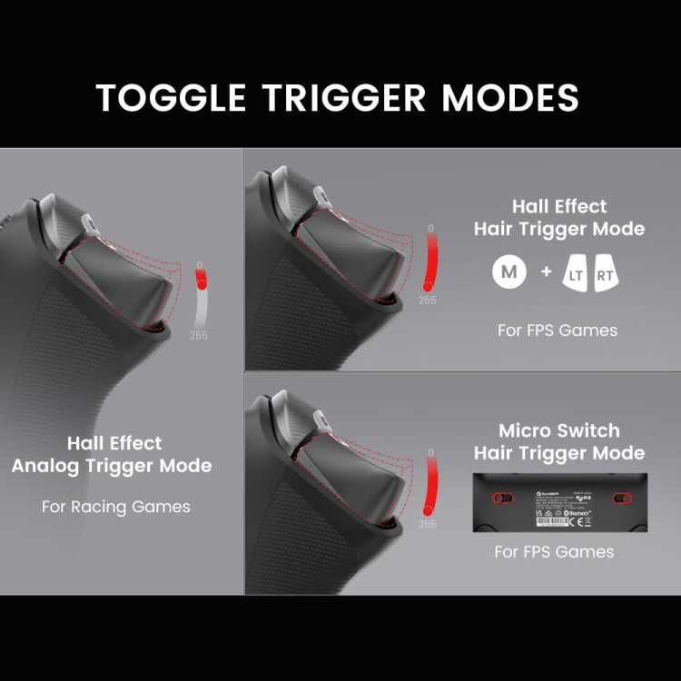 Controlador de Juegos Inalámbrico Gamesir T3 Pro Nine-Tailed Fox Bluetooth