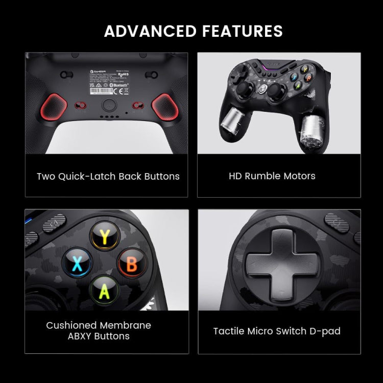 Controlador de Juegos Inalámbrico Gamesir T3 Pro Nine-Tailed Fox Bluetooth