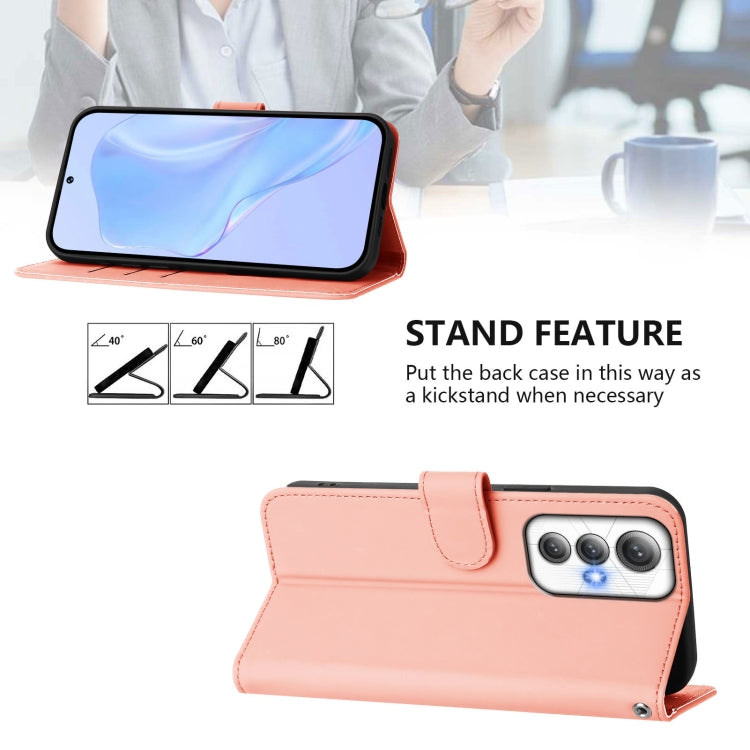 Funda de Piel con Cordón para Cubot Max 5 (Rosa)