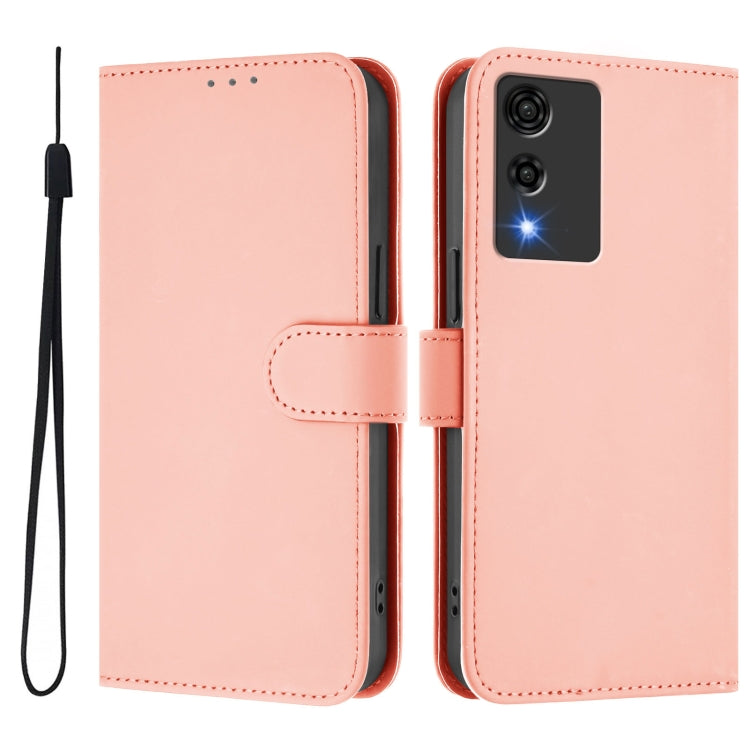 Funda de Piel Sintética con Cordón para Cubot A10 (Rosa)