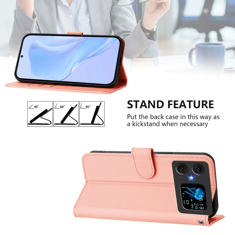 Funda de Piel Sintética para Cubot A20 con Cordón y Tacto Suave (Rosa)