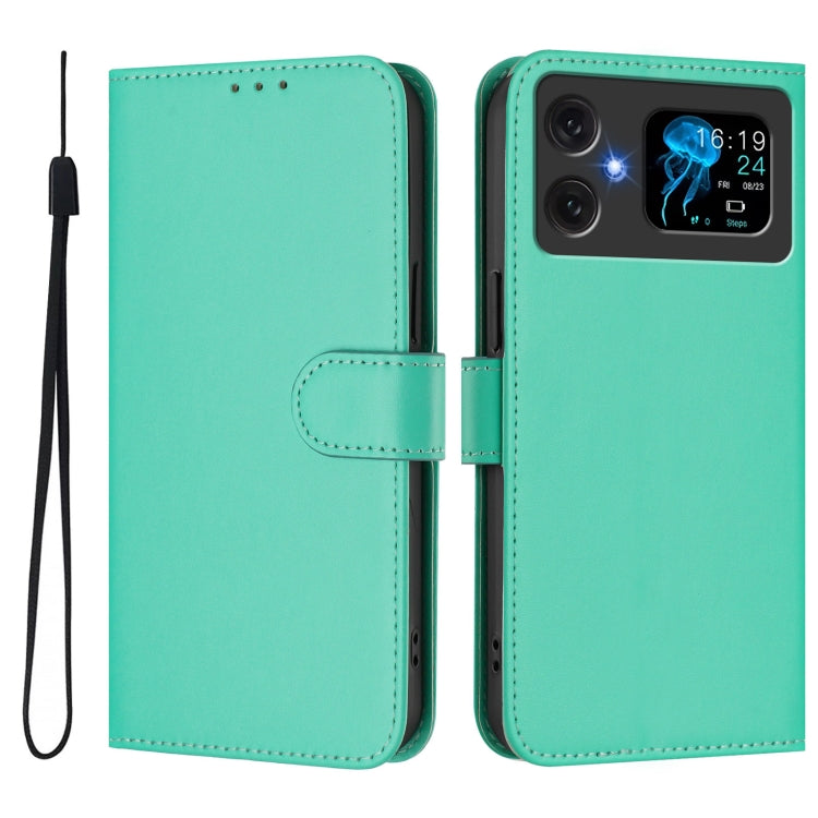 Funda Piel Sintética con Cordón Cubot A20 Tacto Suave (Verde)