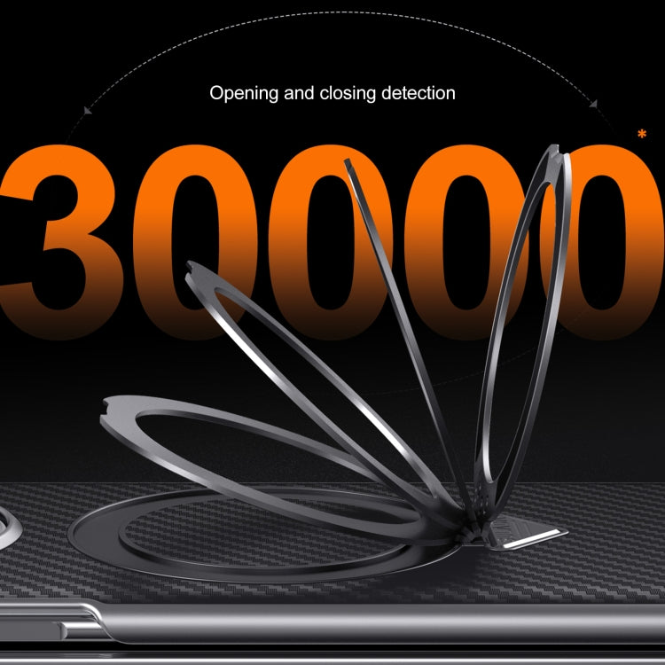 Funda para Teléfono Huawei Mate X6 con Soporte Magnético Magsafe y Textura Kevlar (Marrón)