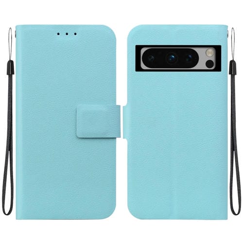 Funda de Cuero Ultrafina con Hebilla Magnética para Google Pixel 8 Pro (Verde)