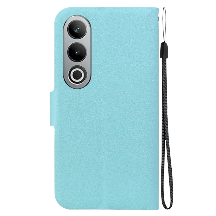 Funda de Cuero Ultrafina con Hebilla Magnética para OnePlus Nord Ce4 (Verde)