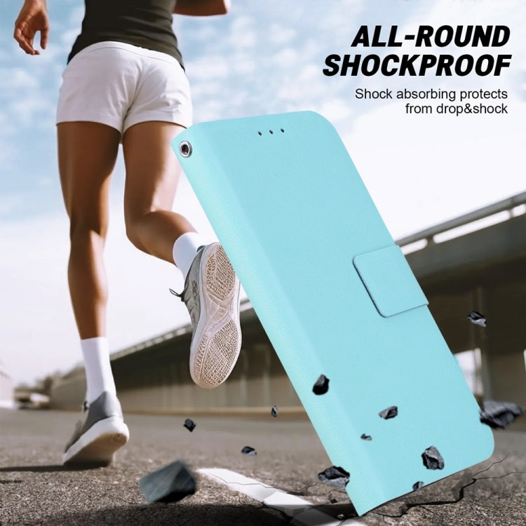 Funda de Cuero Ultrafina con Hebilla Magnética para OnePlus Nord Ce4 (Verde)