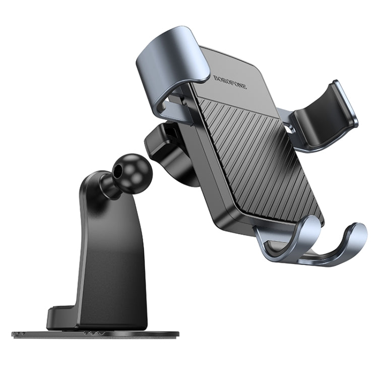 Soporte para Consola Central con Conexión Por Gravedad Borofone Bh119 Refined para Automóvil (Negro Opaco)