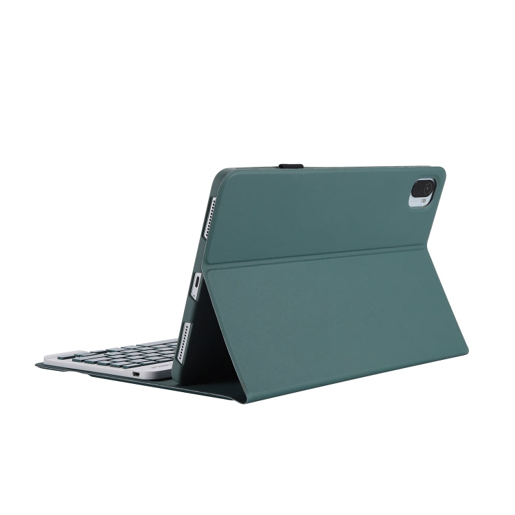 Funda de Cuero para Tableta Xiaomi Pad 7 / 7 Pro con Teclado Bluetooth Desmontable Ultrafino (Verde Oscuro)
