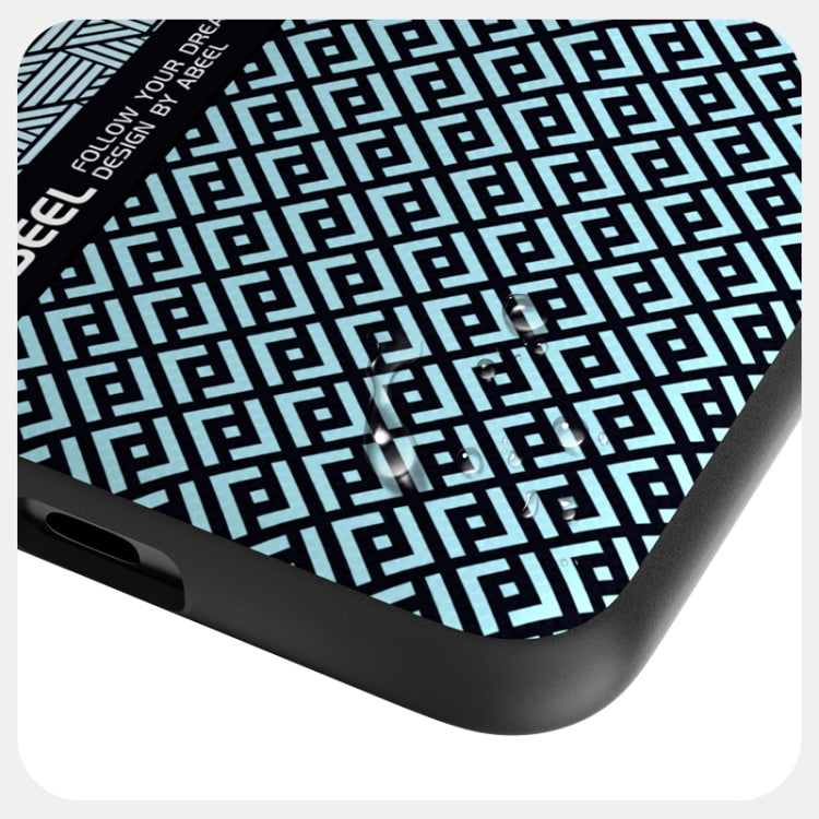 Funda para Teléfono Abeel 6D Huawei Mate 60 Rs Ultimate Microrelieve Fibra de Carbono (Azul)