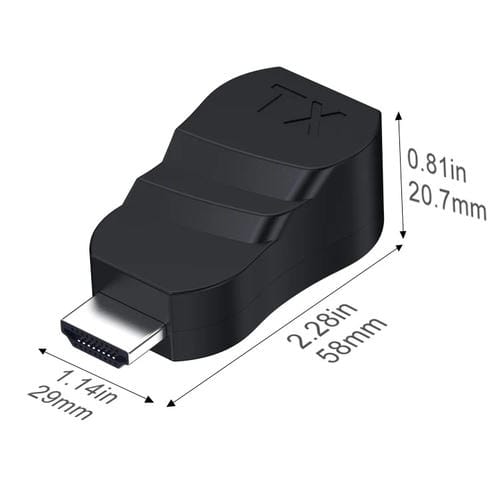 Cable Extensor de Red 30 m Material ABS HDTV a RJ45