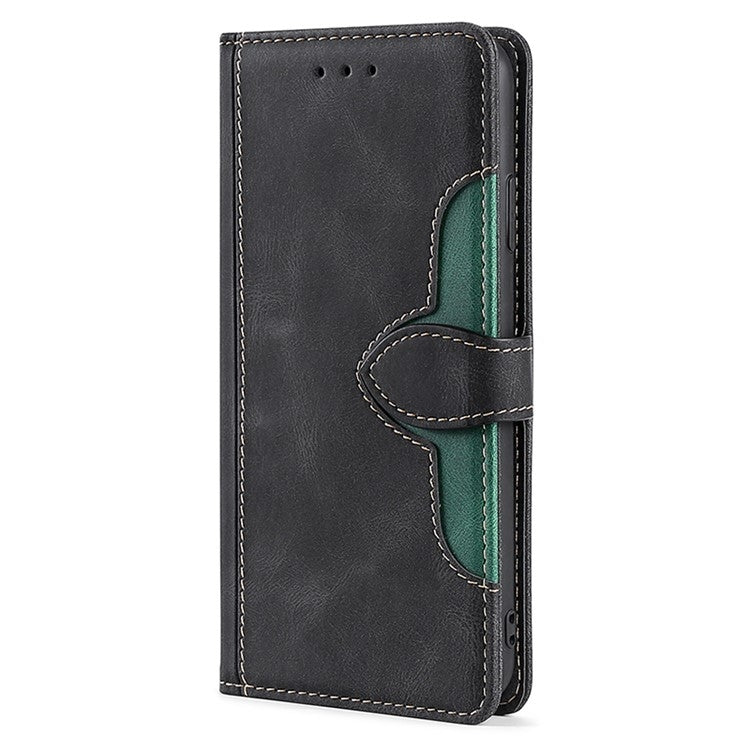 Funda de Cuero para Fujitsu Arrows We2 con Hebilla Magnética y Tacto Agradable (Negra)