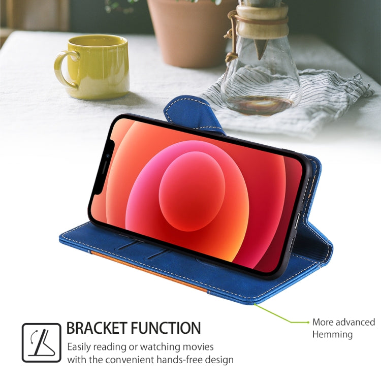 Funda de Cuero para Fujitsu Arrows We2 con Hebilla Magnética y Tacto Agradable (Azul)
