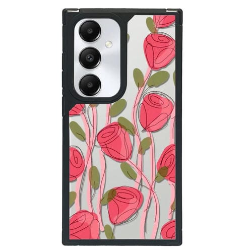 Funda para Teléfono Samsung Galaxy A34 Cobertura Total Diseño Artístico (Tulip Camellia C)