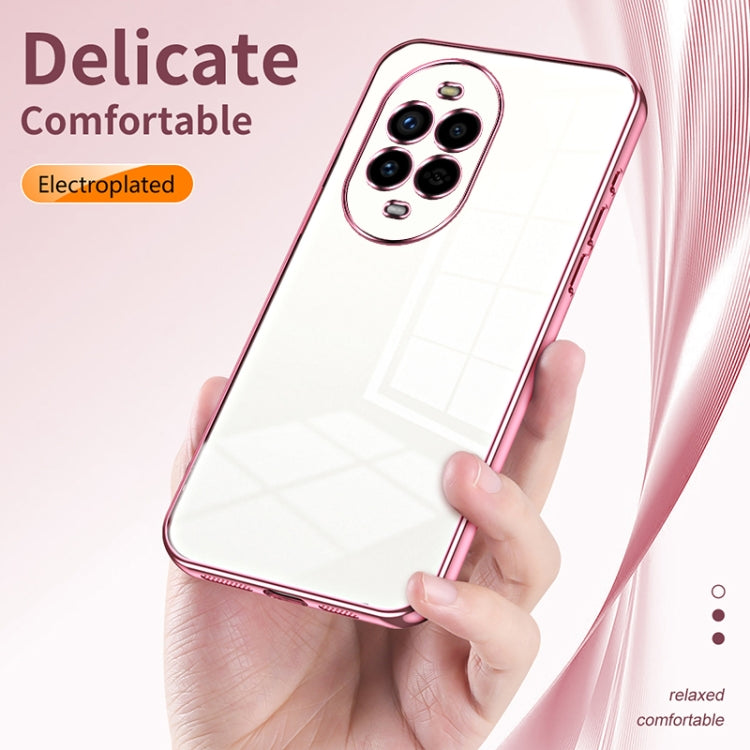 Funda para Teléfono Huawei Nova 13 Pro con Orificios Finos y Revestimiento Transparente (Transparente)