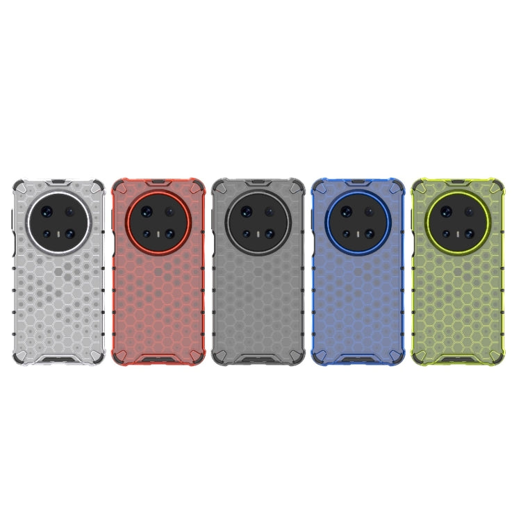 Funda para Teléfono Huawei Mate 70 5G a Prueba de Golpes con Diseño Panal de Abeja (Verde)
