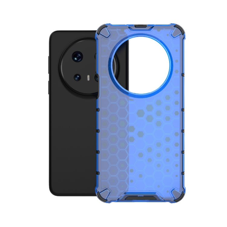 Funda para Huawei Mate 70 Pro y 70 Pro+ a Prueba de Golpes con Diseño Panal de Abeja (Azul)