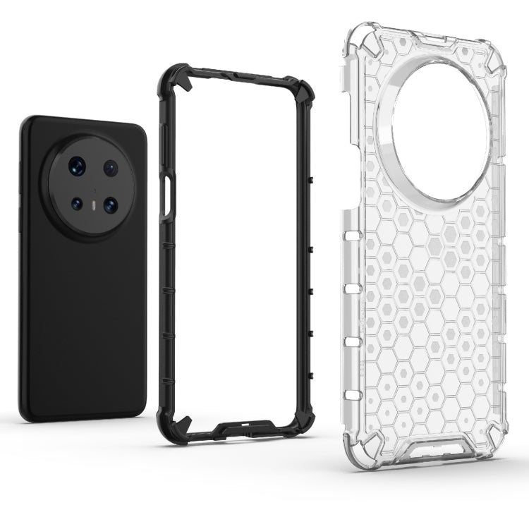 Funda para Huawei Mate 70 Pro y 70 Pro+ a Prueba de Golpes con Diseño Panal de Abeja (Azul)