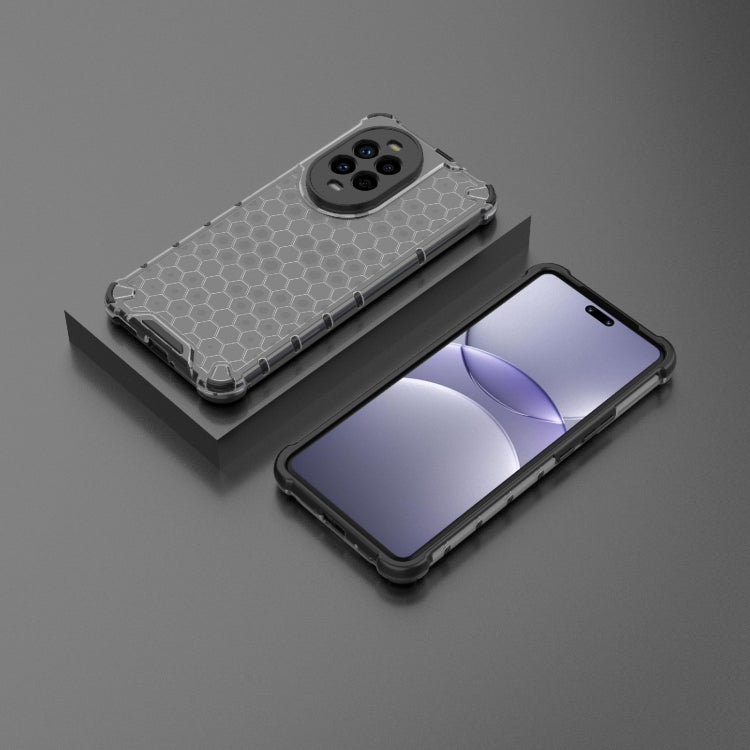 Funda para Huawei Nova 13 Pro 5G a Prueba de Golpes con Diseño Panal de Abeja (Negra)