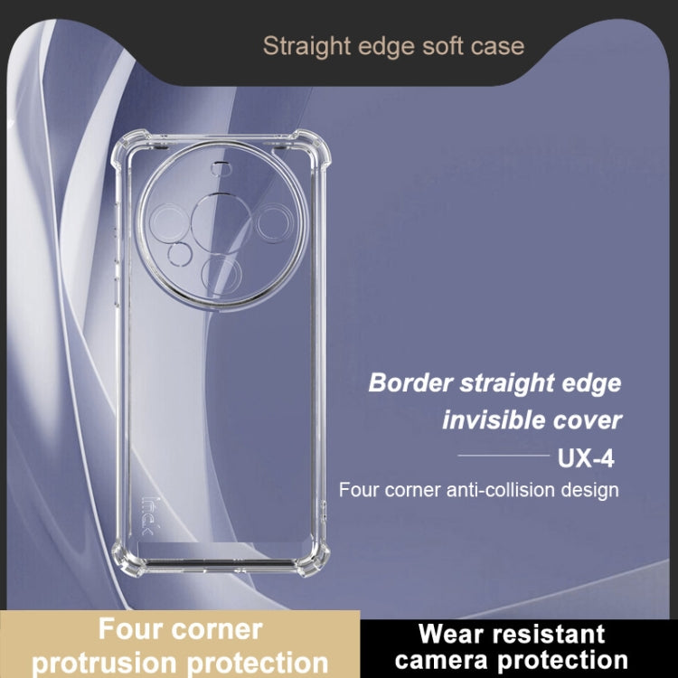 Funda Transparente Imak Ux-4 Series para Huawei Mate 60 a Prueba de Golpes con Cuatro Esquinas