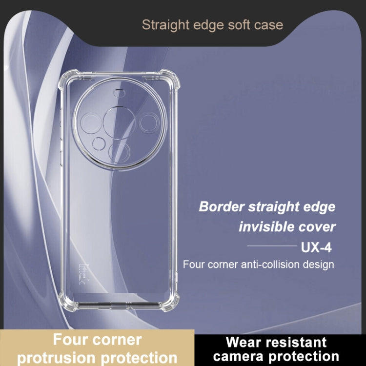 Funda Protectora Cuatro Esquinas Imak Ux-4 para Huawei Mate 60 Pro/60 Pro+ (Transparente)