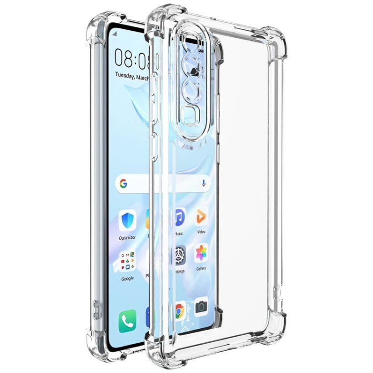 Funda Transparente Imak Ux-4 Series para Huawei P30 a Prueba de Golpes con Cuatro Esquinas