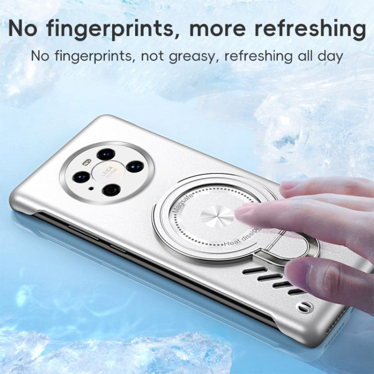 Funda para Teléfono Huawei Mate 40 Pro Ice Sense Series con Soporte Magsafe y Refrigeración de Grafeno (Negra)