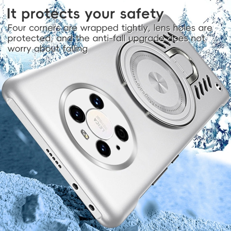 Funda para Teléfono Huawei Mate 40 Pro Ice Sense Series con Soporte Magsafe y Refrigeración de Grafeno (Negra)