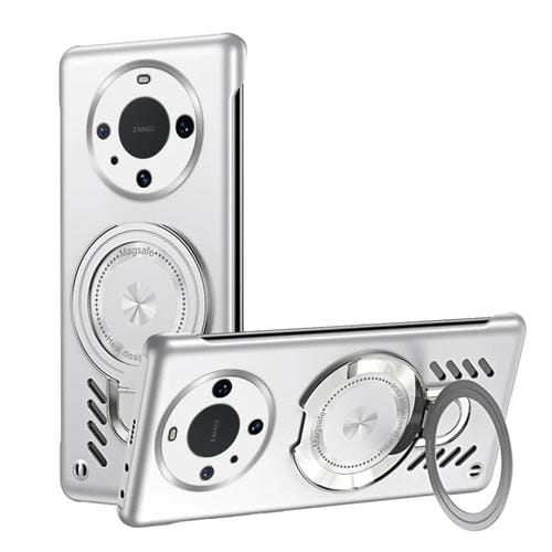 Funda para Teléfono Huawei Mate 60 Pro Ice Sense Series con Soporte Magsafe y Refrigeración de Grafeno (Plateada)