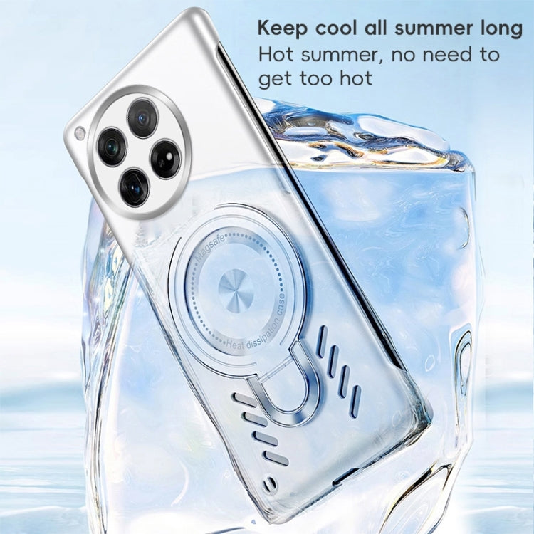 Estuche para Teléfono OnePlus Ace 3 Ice Sense Series con Soporte Magsafe y Refrigeración de Grafeno (Naranja)