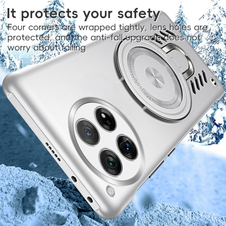 Estuche para Teléfono OnePlus Ace 3V Ice Sense Series con Soporte Magsafe y Refrigeración de Grafeno (Naranja)