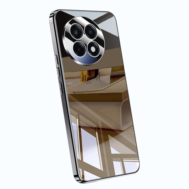 Funda para OnePlus Ace 5 Pro Cristal de Hielo Galvanizado Cobertura Total (Negra)