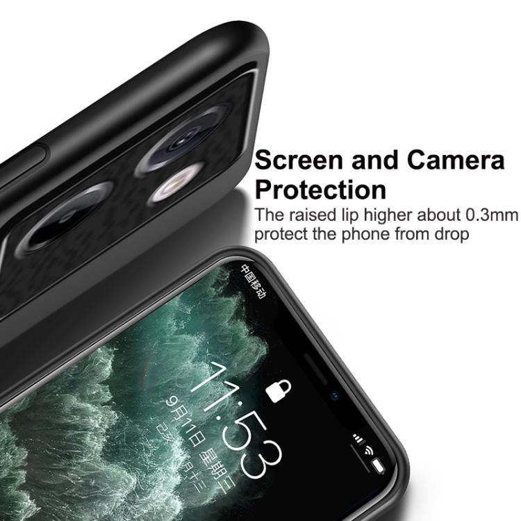 Funda híbrida de TPU y policarbonato con diseño clásico de tira inclinable para Xiaomi Poco M7 Pro 5G (negro)