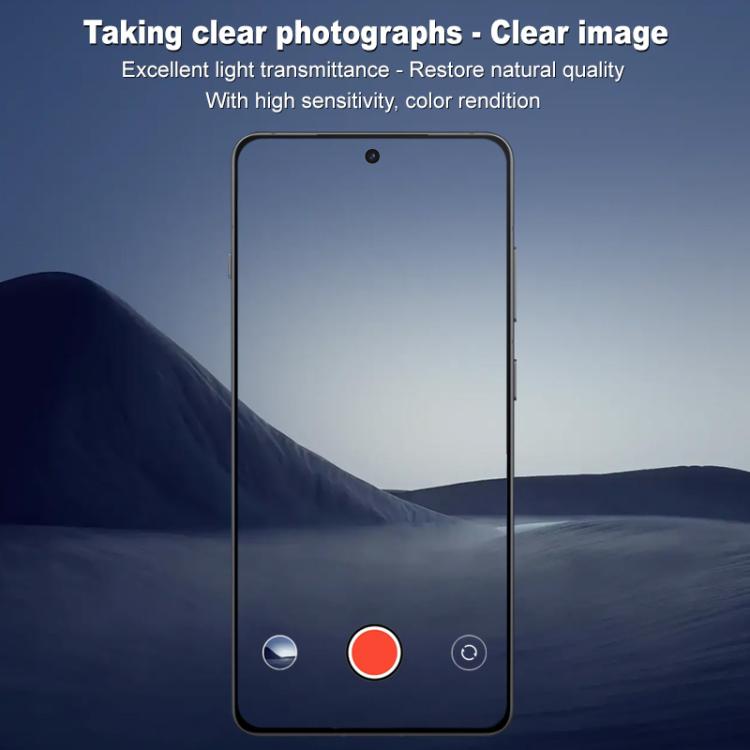 Película Lente Cámara Trasera 2 Piezas OnePlus Ace 5 Ace 5 Pro Vidrio Imak HD
