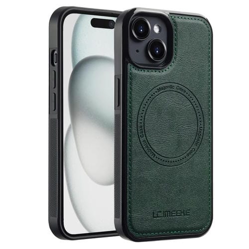 Funda para Teléfono Lc.Imeeke Magsafe para iPhone 15 Plus/14 Plus (Verde)