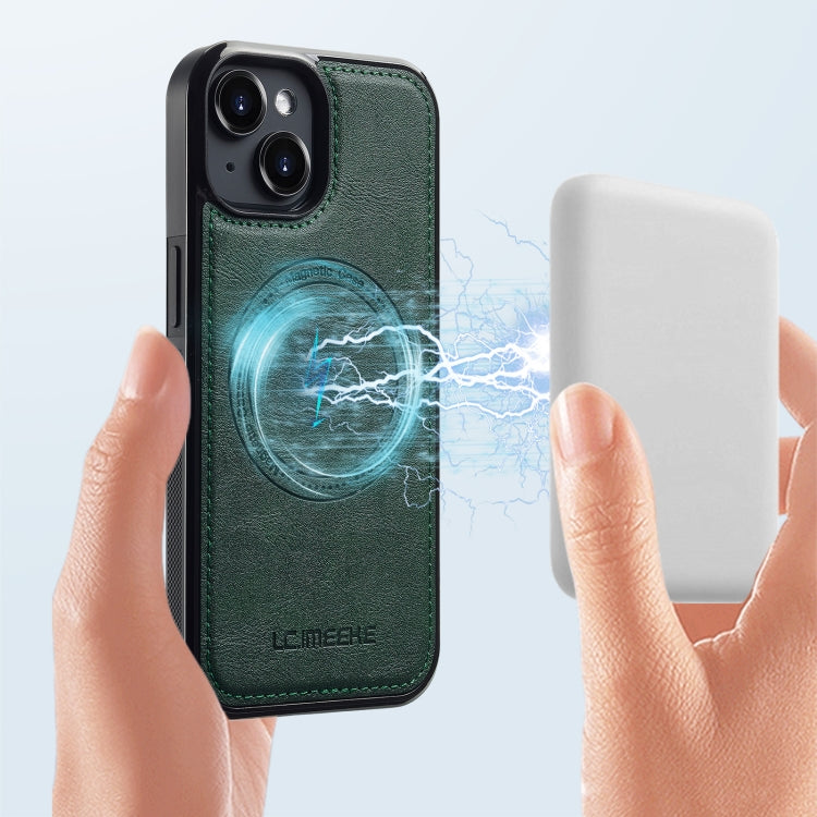 Funda para Teléfono Lc.Imeeke Magsafe para iPhone 15 Plus/14 Plus (Verde)