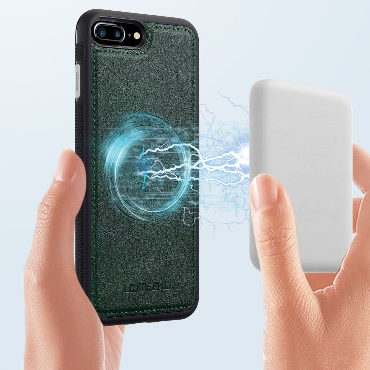 Funda para Teléfono Lc.Imeeke Magsafe para iPhone SE 2022/2020/8/7 (Verde)