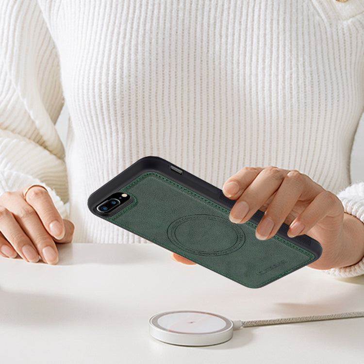 Funda para Teléfono Lc.Imeeke Magsafe para iPhone SE 2022/2020/8/7 (Verde)