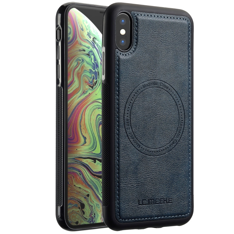 Funda para iPhone Xr Lc.Imeeke con Cargador Magsafe (Azul)