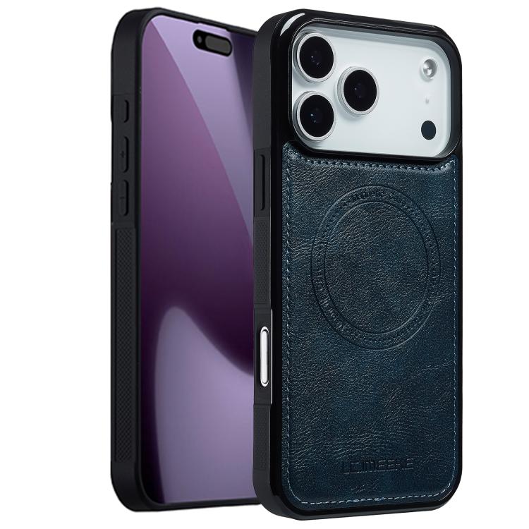Funda LC.IMEEKE Magsafe para iPhone 17 Pro Max (azul)