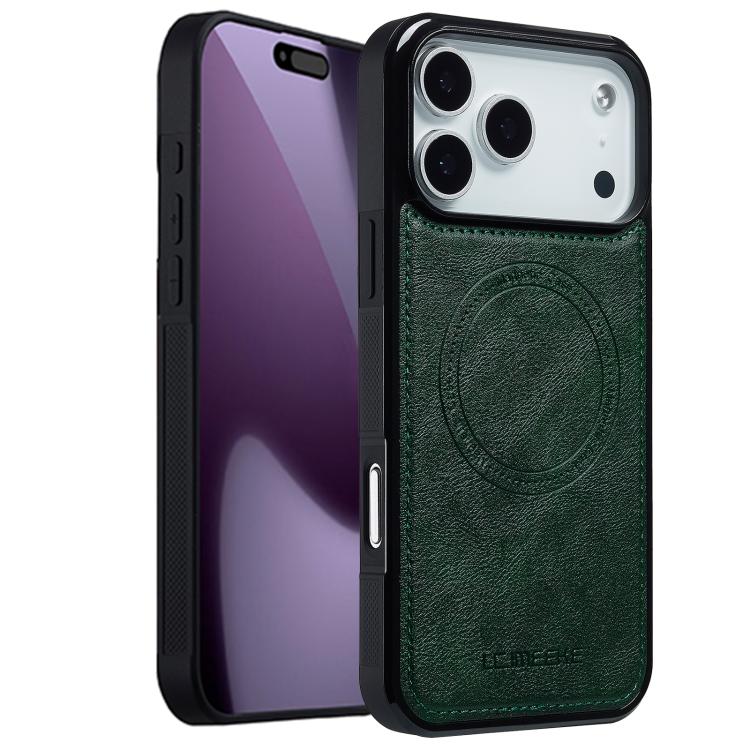 Funda LC.IMEEKE Magsafe para iPhone 17 Pro Max (verde)