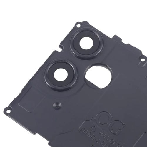 Tampa da Lente da Câmara Traseira Samsung Galaxy A04e SM-A042F (10 Peças) (Preta)