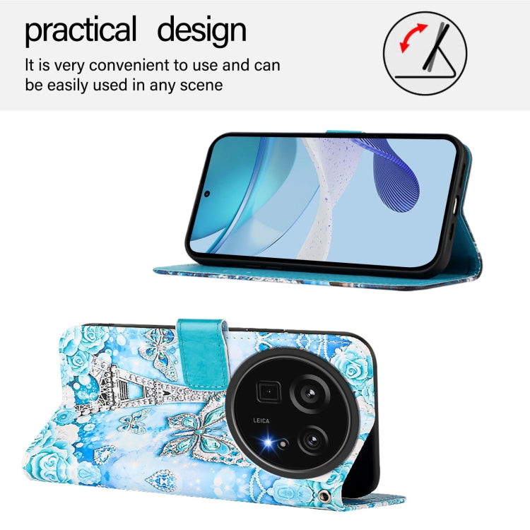 Funda de Cuero para Sharp Aquos R9 Pro Sh-54E con Dibujo Mariposa en Forma de Torre