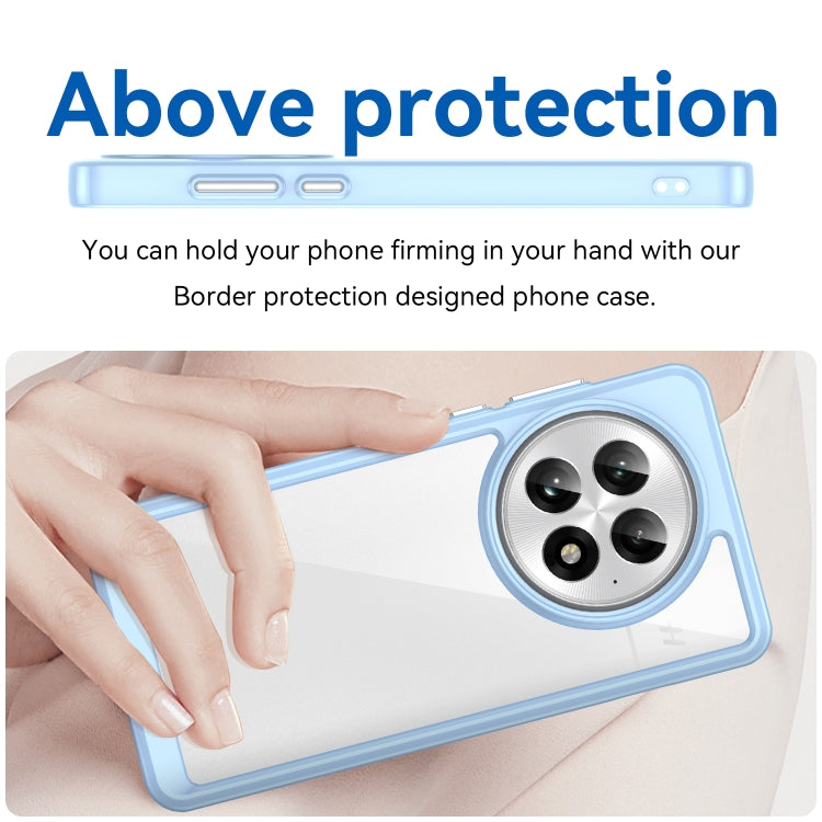Funda Híbrida TPU Acrílica para OnePlus 13 Serie Colorida (Azul)