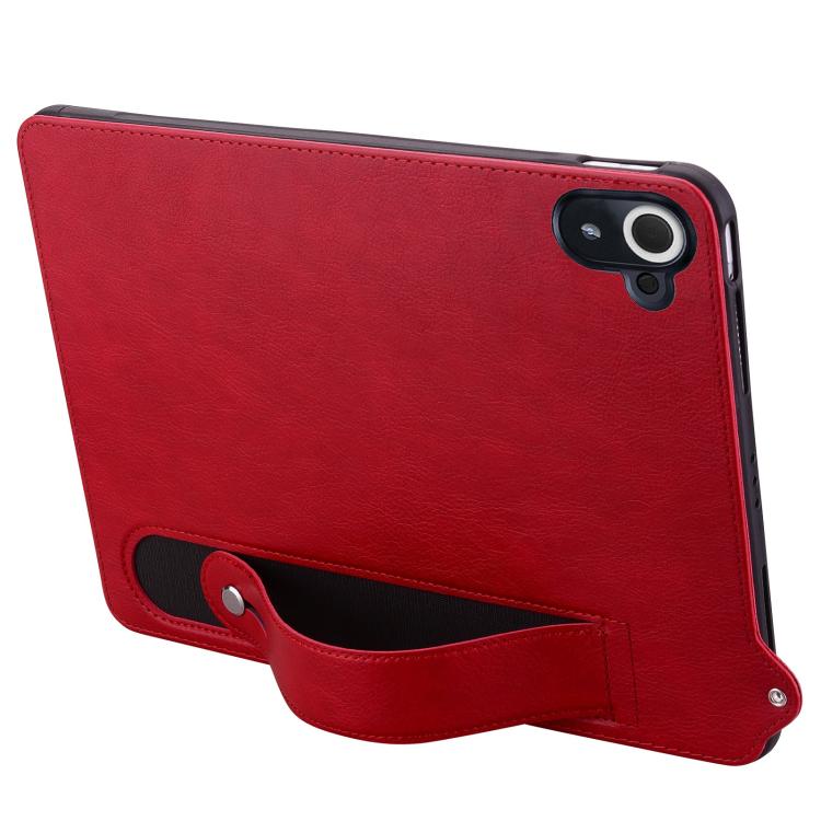 Funda de cuero TPU con correa para Xiaomi Redmi K Pad (roja)
