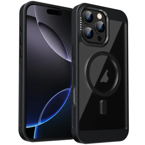 Funda para Teléfono Honeycomb Magsafe iPhone 16 Pro Max con Sistema de Refrigeración (Negra)