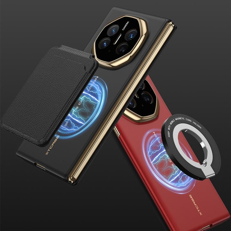 Funda para Huawei Mate Xt Ultimate Design Gkk con Marco Ultrafino Magsafe (Negro)