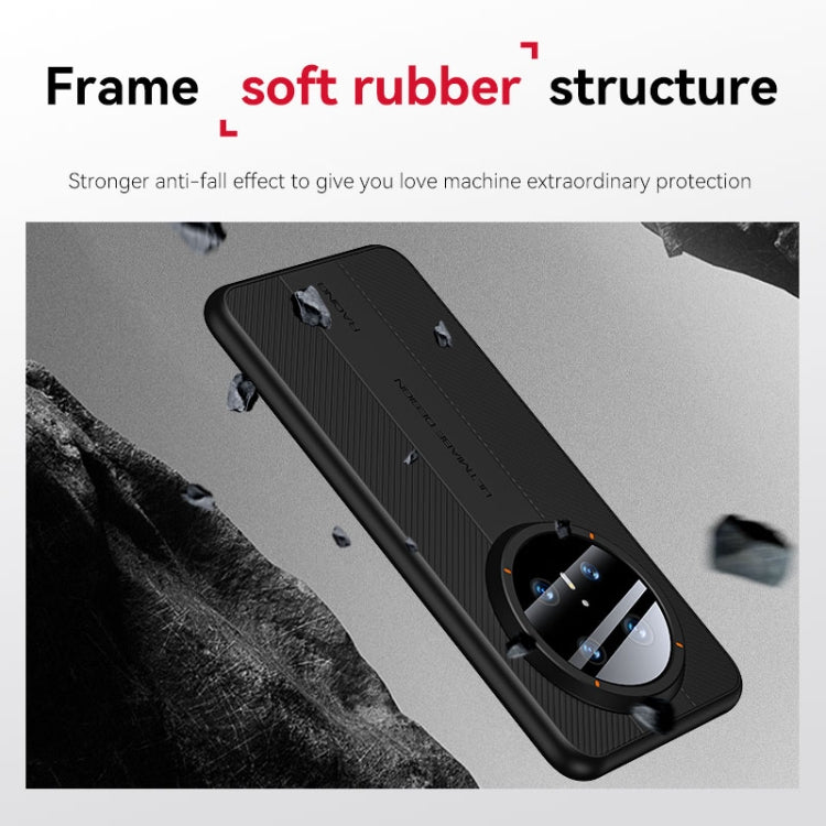 Funda de Teléfono con Refrigeración Magsafe para Huawei Mate 60 Pro (Dorado del Desierto)