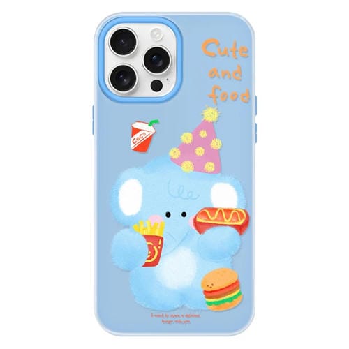 Funda híbrida TPU PC para iPhone 13 Pro Max (Azul)