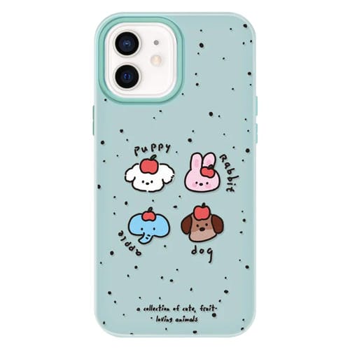 Funda híbrida TPU y PC iPhone 11 Tacto Sedoso y Gelatinoso (Verde)