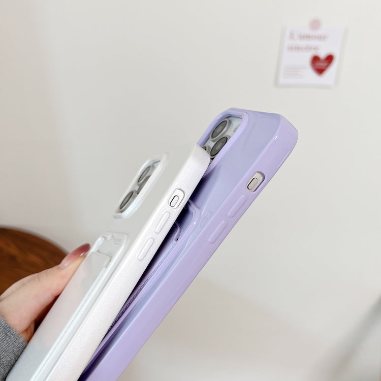 Estuche para Teléfono Dopamina iPhone 13 Pro con Ranura para Tarjeta y Cordón (Verde Fluorescente)